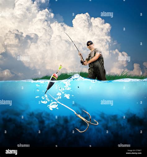Shut Of A Fish Hook Under Water Hi Res Stock Photography And Images Alamy