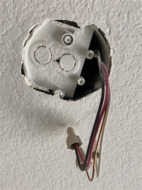 Has Anyone Seen A Ceiling Electrical Box Like This More In Comments