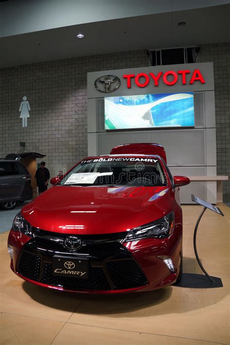 The Bold New Toyota Camry Car On Display Editorial Image Image Of