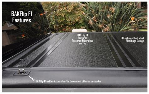 1999 2007 F250 And F350 Bakflip F1 Hard Folding Tonneau Cover 8ft Bed 772304