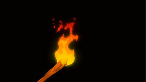 Fx Fire Torch Animation Fire Animation Game Background Art Motion