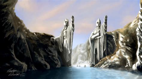Argonath The Lord Of The Rings By Svwt123 On Deviantart