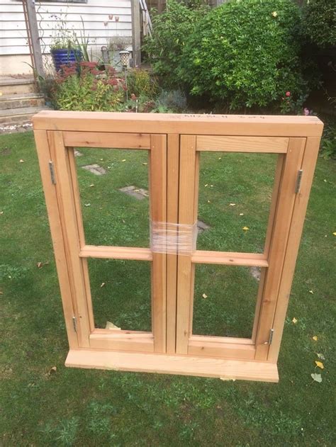 This Is A New Wooden Casement Window That I Bought Some Time Ago To Be