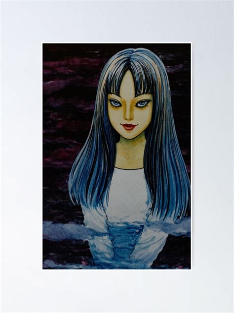 Tomie By Junji Ito Poster By Vugatti Redbubble