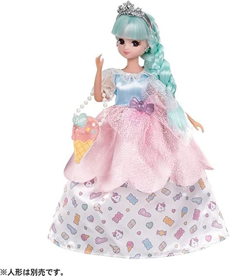 Licca Doll Gelato Dress Set Candy Unicorn
