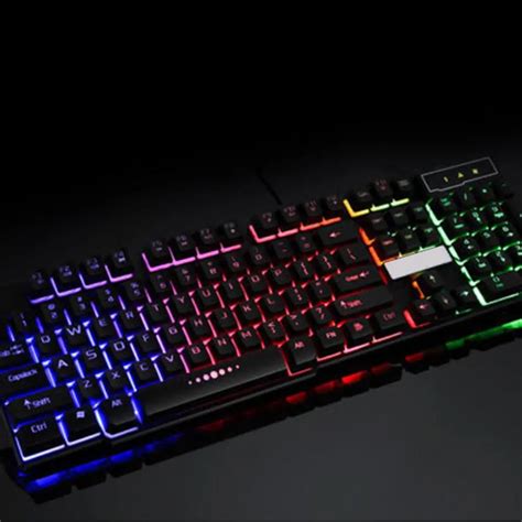 Wholesale 104 Keys Colorful Led Mechanical Keyboard Led Illuminated
