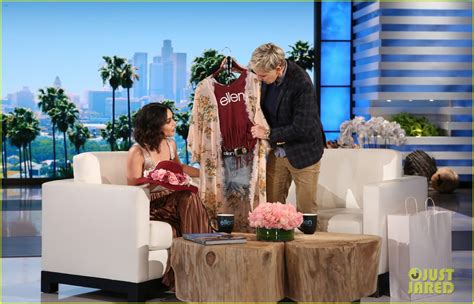 Vanessa Hudgens Gets Some Help Picking Out Her Coachella Outfit Photo Ellen DeGeneres