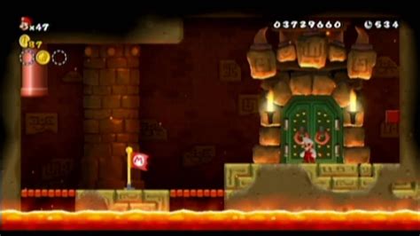 New Super Mario Bros Wii Playthrough Part 35 1 W 8 Final Castle