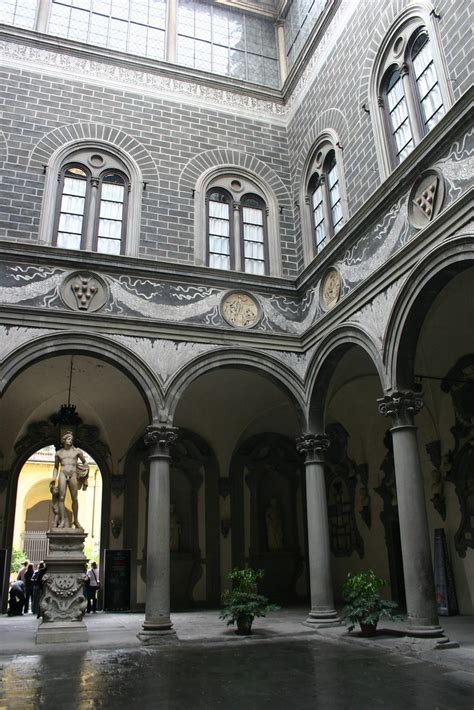 Courtyard Of The Palazzo Medici Riccardi The Palazzo Medic Flickr