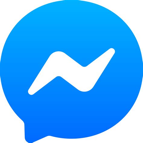 Chat Facebook Message Messenger Messenger Logo Icon Free Download