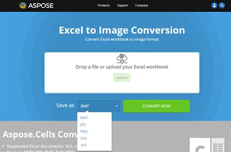 Free Online Excel To Image Converter File Format Apps Blog Asposeapp
