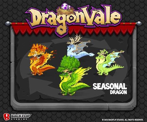 Seasonal Dragon Dragonvale Amino