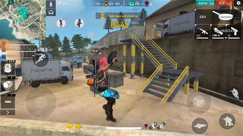 Garena free fire players are live people, there are no bots. Free fire game play - YouTube