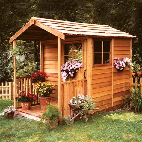 Practical backyard storage for vehicles and more. Garden Potting Shed Kits, Greenhouse Potting Sheds ...