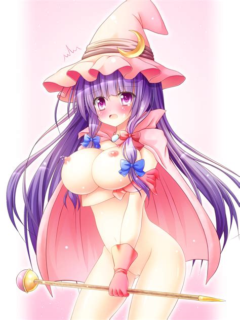 Patchouli Knowledge Touhou Drawn By Osashinosada Danbooru