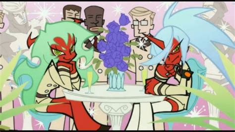 scanty and kneesocks from the anime panty and stocking with garterbelt panty and stocking