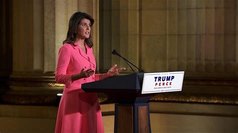 Republican Convention Ex Un Envoy Nikki Haley Praises Trump Leadership The Standard