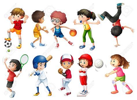 Kids Playing Sports Clipart 10 Free Cliparts Download Images On