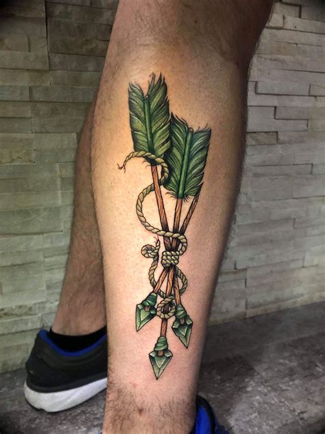 Fan Art My New Green Arrow Inspired Tattoo Rarrow
