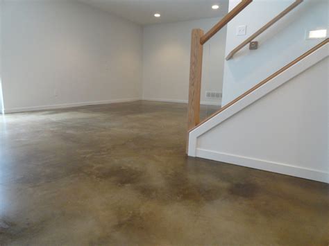 Stained Concrete Basement Floor Pictures Flooring Guide By Cinvex