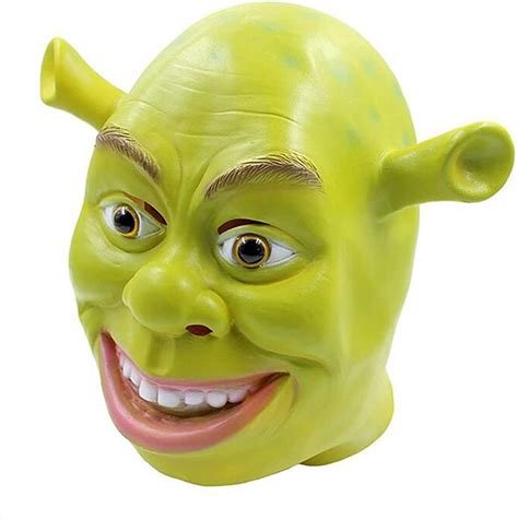 Shrek And Donkey Mask Latex Masks Shrek Full Head India Ubuy