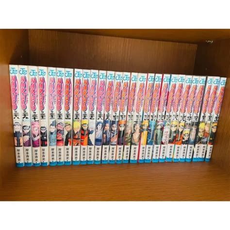 Naruto Vol1 72 Complete Set Manga Japanese Comics Masashi Kishimoto F
