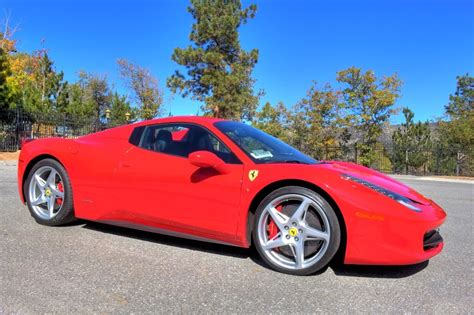There are few cars that will ignite as much excitement as a 458 speciale. 2013 Ferrari 458 Italia Spider