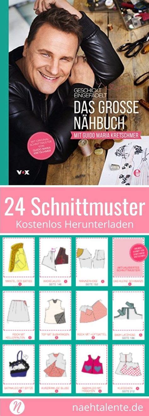 Ausdrucken em 2020 roupas para bonecas tutorial de bordado com. Geschickt Eingefädelt - Das große Nähbuch: Alle Schnitte aus dem Buch - Freebook | Schnittmuster ...