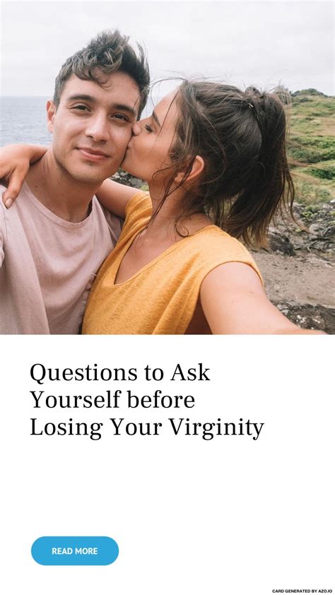 Questions To Ask Yourself 🤔 Before Losing 🙊 Your Virginity 🌸 This