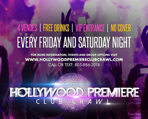 Hollywood Premiere Club Crawl Los Angeles All You Need To Know
