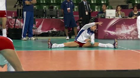 Stretching By A Gorgeous Russian Volleyball Player Tatiana Kosheleva Dailymotion Video