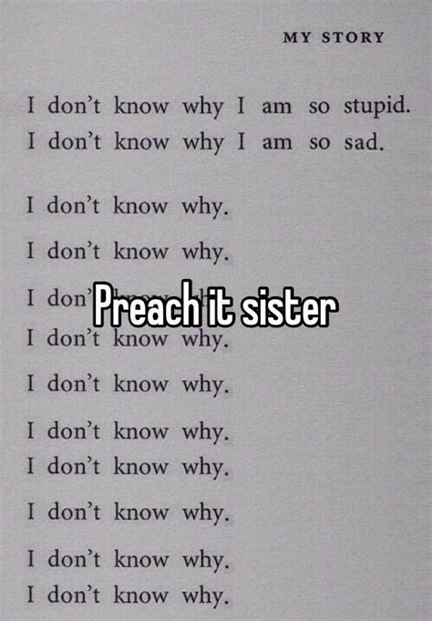 Preach It Sister