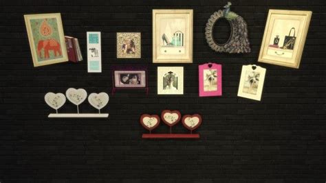 Leo 4 Sims Table Photo Frames • Sims 4 Downloads Sims 4 Sims Sims