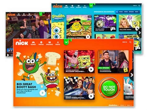 Nickalive Nickelodeon Usa To Relaunch Official Website
