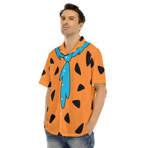 Fred Flintstone Shirt Costume For Men The Flintstones Cosplay Vinco