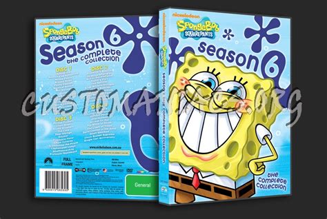 Spongebob Squarepants Season 6 Dvd Cover Dvd Covers And Labels By