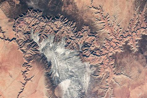 Satellite View Of Grand Canyon Arizona Usa Photographic Print At