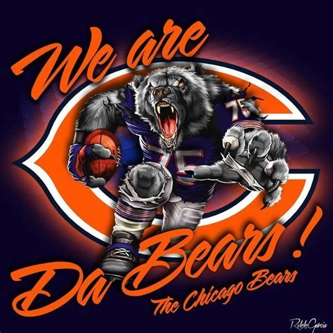 Chicago Sports Team Art Chicago Bears Pictures Chicago Bears Wallpaper Chicago Bears