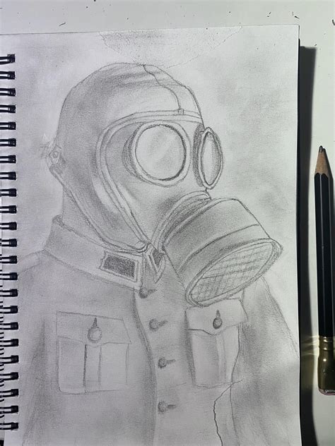 Tactical Gas Mask Drawing Reference Sweetmumu
