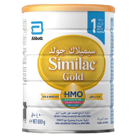 Similac® advance® provides your baby with nutrition beyond dha. Similac Gold Hmo Infant Formula-1 (0-6 Months) 800gm ...