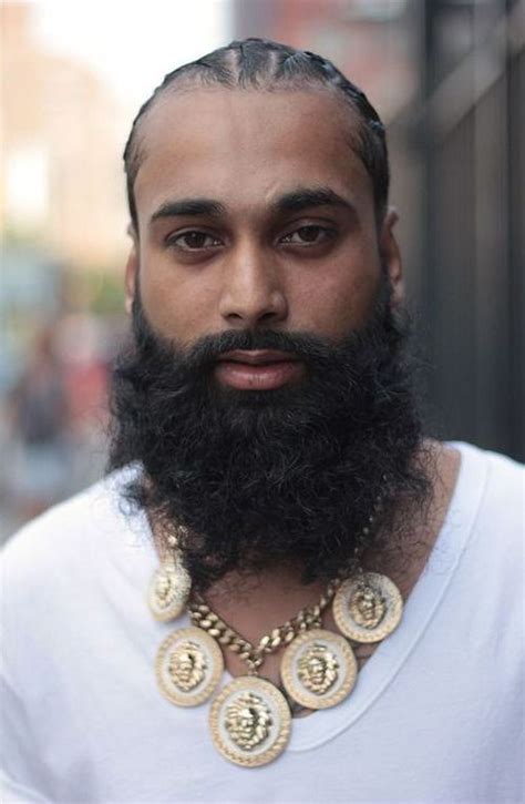 Full Beard Styles For Black Men