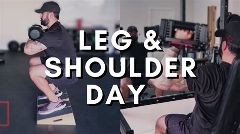 The Perfect Leg And Shoulder Workout For Strength My Top Tips Reps