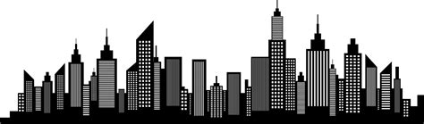 new york silhouette png city skyline silhouette 106480 vippng