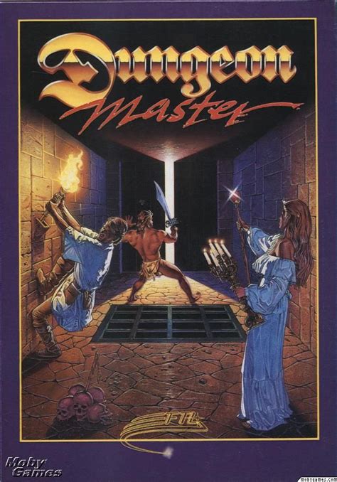 Dungeon Master 1987 Atari ST Box Cover Art MobyGames Retro Gaming