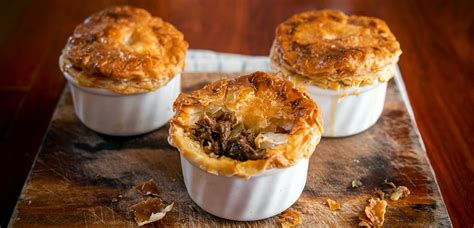 Irish Beef And Guinness Pie Recipe For Mini Pies In Ramekins