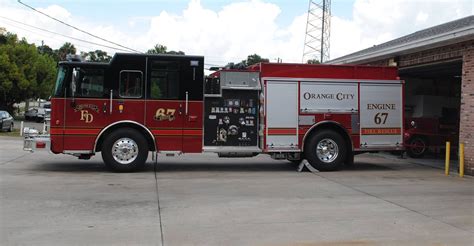 The Orange City Fire Department Received Their New Fire Engine On