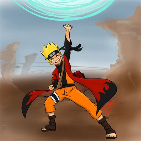 Naruto Sage Mode Rasengan