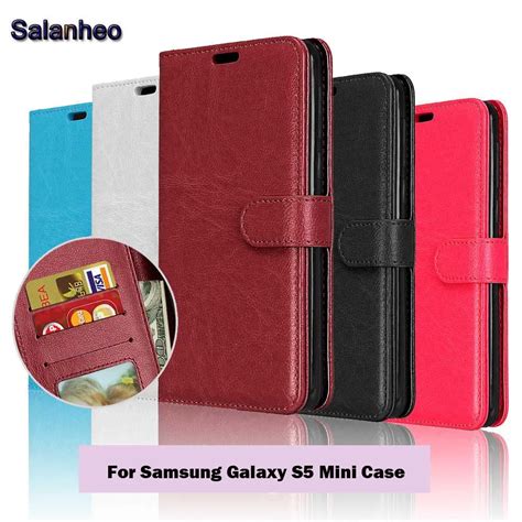 Buy Leather Flip Cases For Samsung Galaxy S5 Mini Case