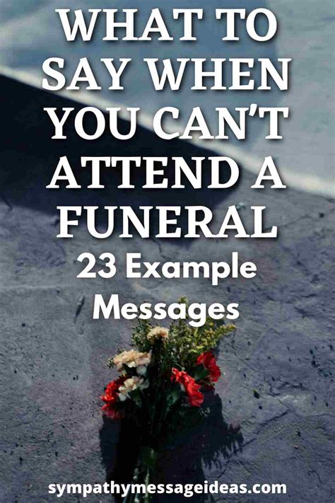 What To Say When You Cant Attend A Memorial Service Coverletterpedia