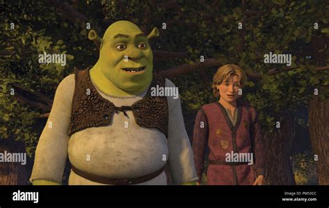 Shrek The Third Shrek Artie © 2007 Dream Works Stock Photo Alamy